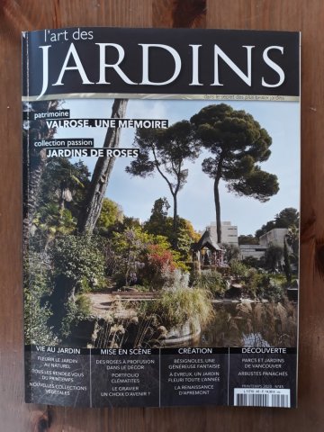 L'ART DES JARDINS N° 45 Printemps 2020  , Abonnez-vous à ce merveilleux journal 100% jardin !